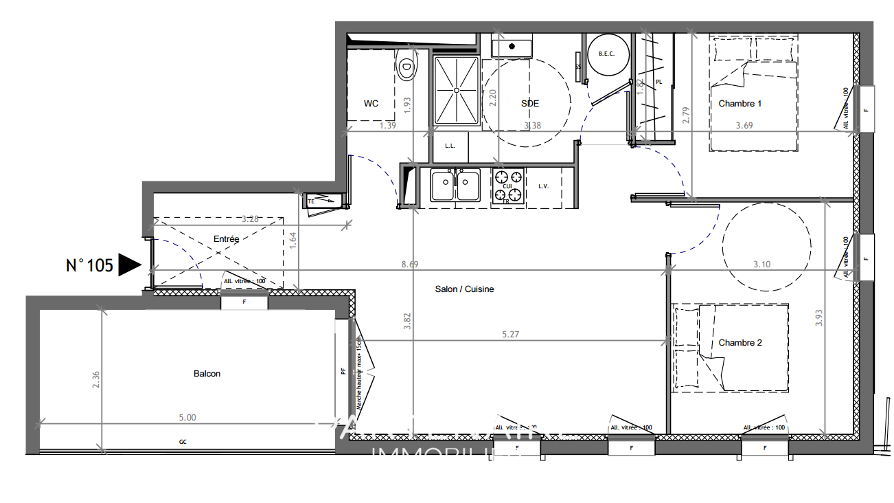 Vente Appartement à la Barre-de-Monts 3 pièces