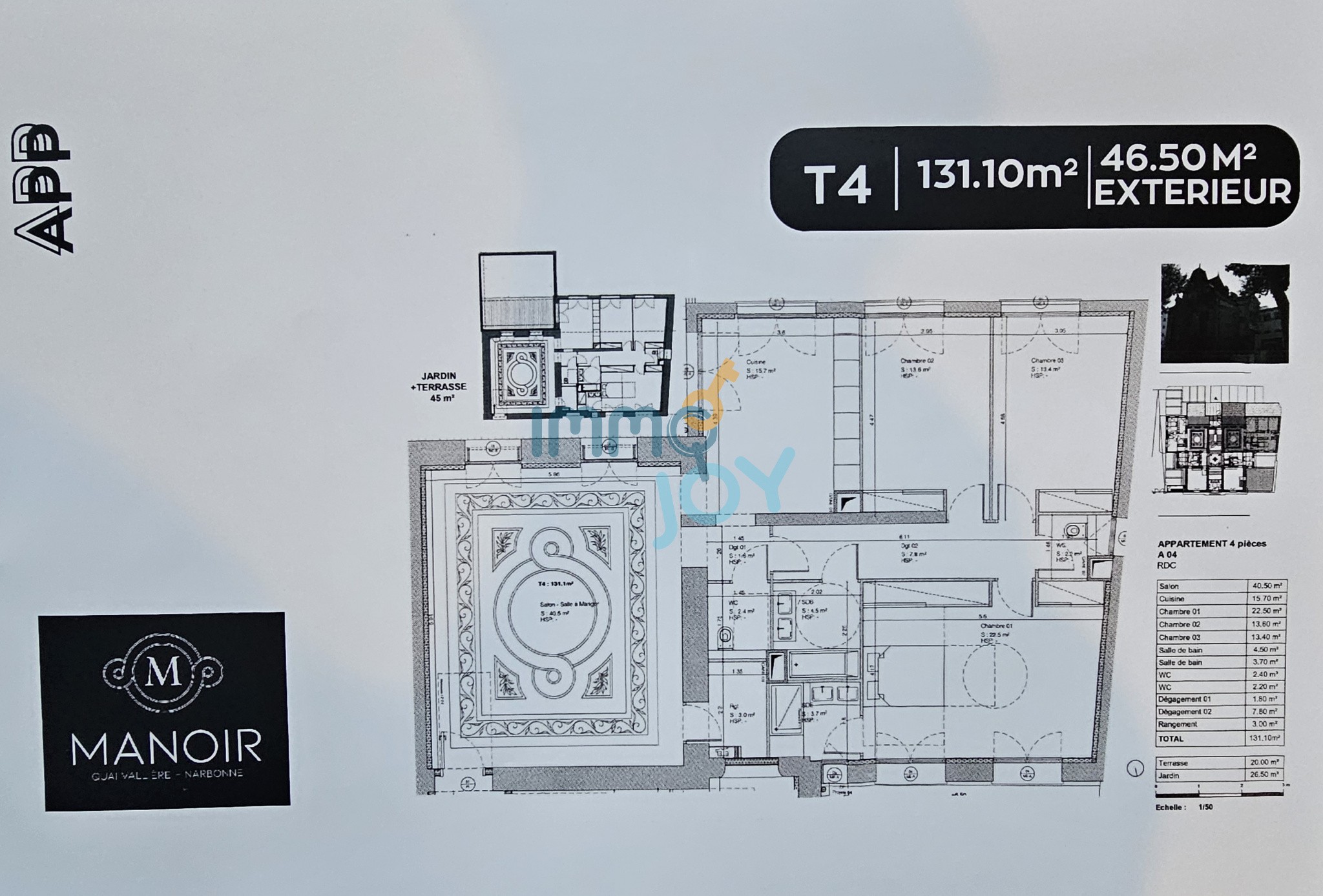 Vente Appartement à Narbonne 3 pièces