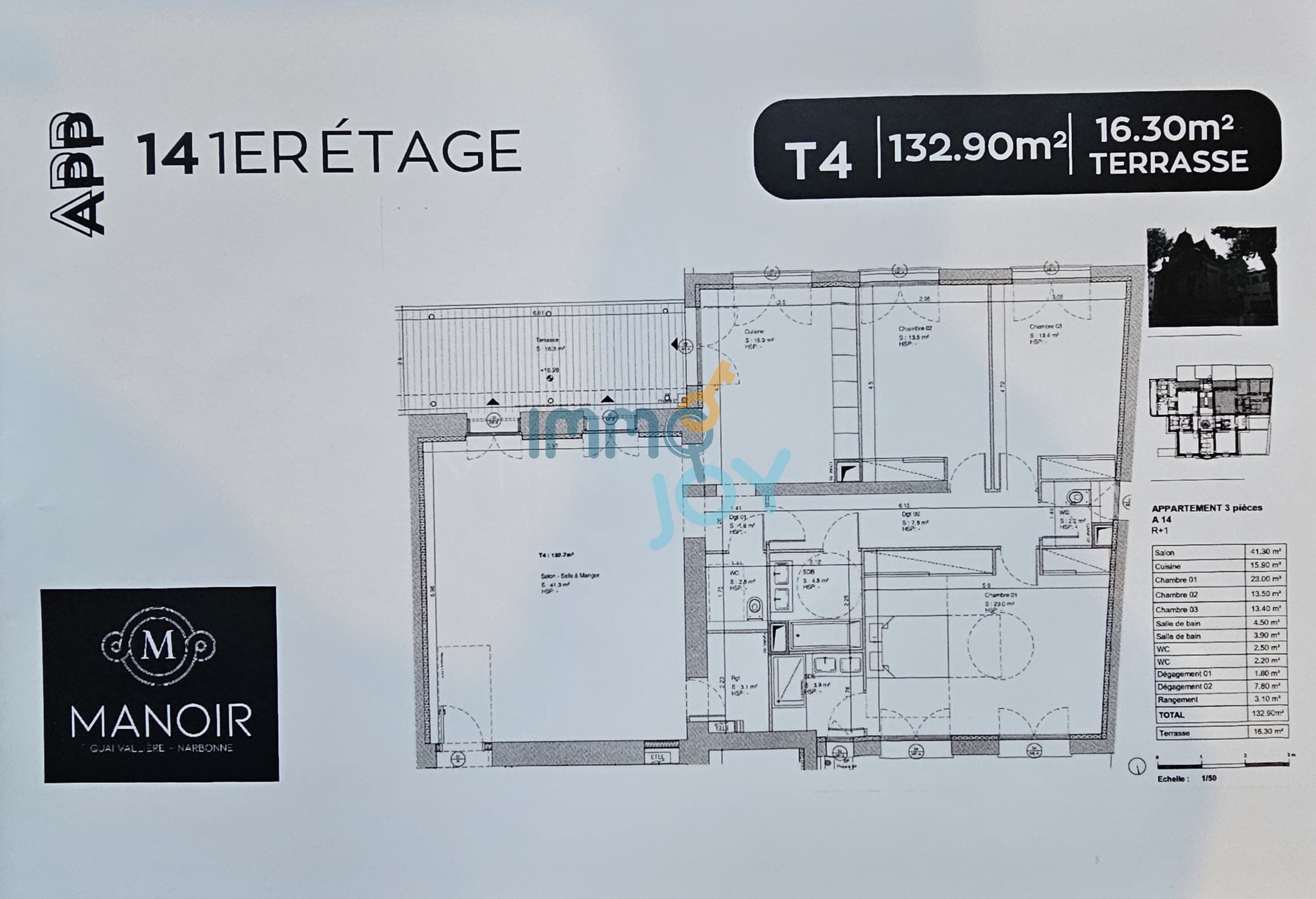 Vente Appartement à Narbonne 3 pièces