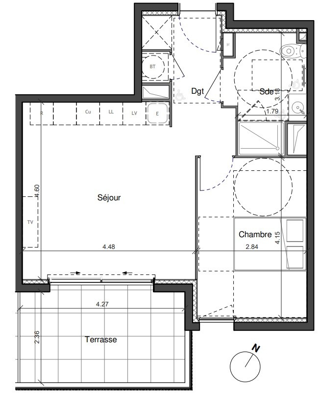 Vente Appartement à Montpellier 2 pièces