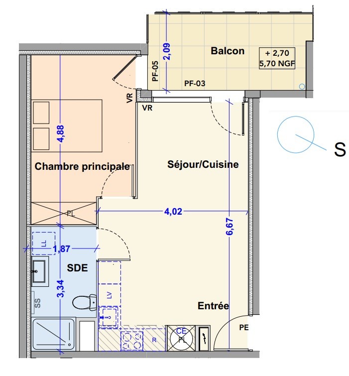 Vente Appartement à Frontignan 2 pièces