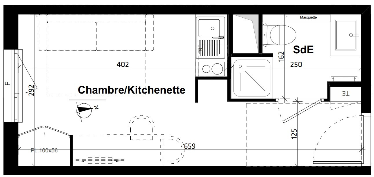 Vente Appartement à Montpellier 1 pièce