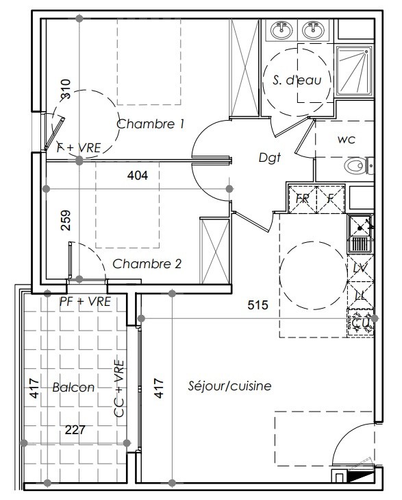 Vente Appartement à le Barcarès 3 pièces