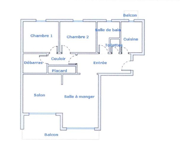 Vente Appartement à Limoges 4 pièces