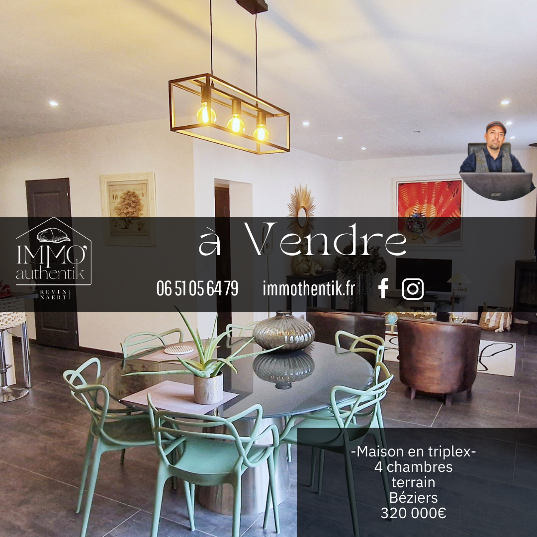 Vente Maison à Béziers 5 pièces