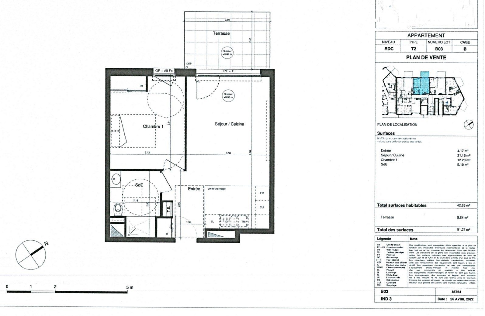 Vente Appartement à Brest 2 pièces