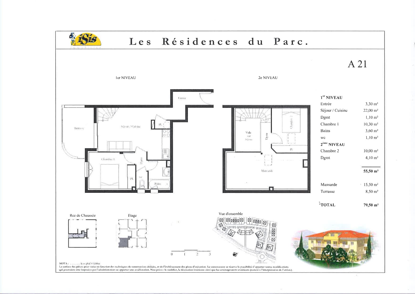 Vente Appartement à Sainte-Marie 3 pièces