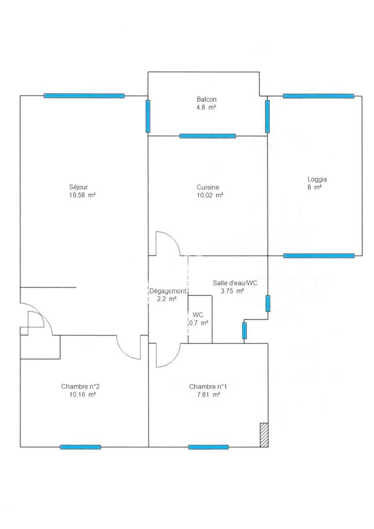 Vente Appartement à Nice 3 pièces