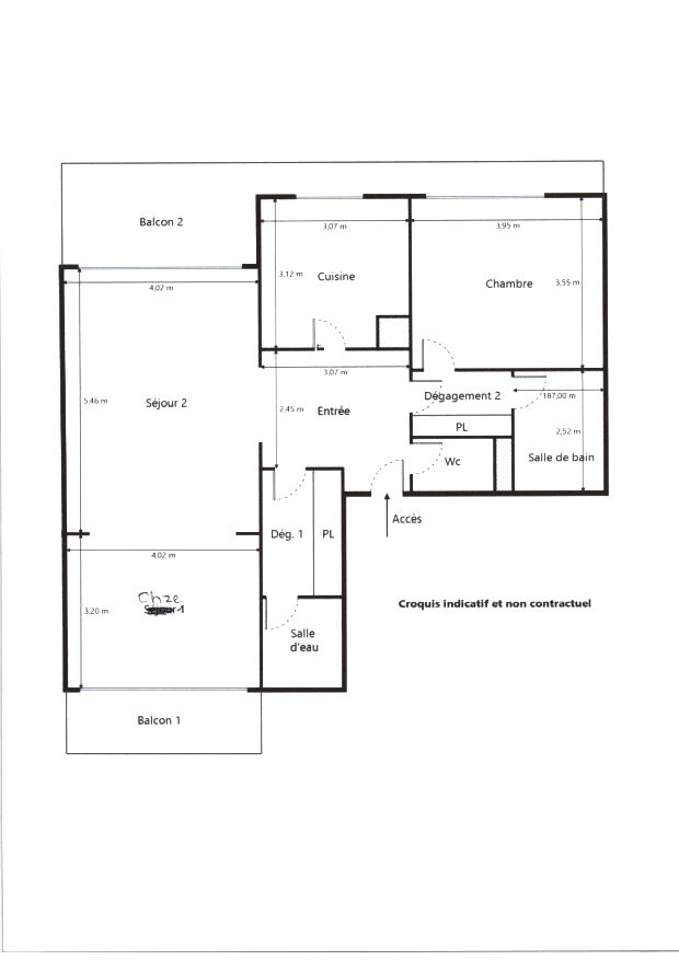 Vente Appartement à Boulogne-Billancourt 3 pièces