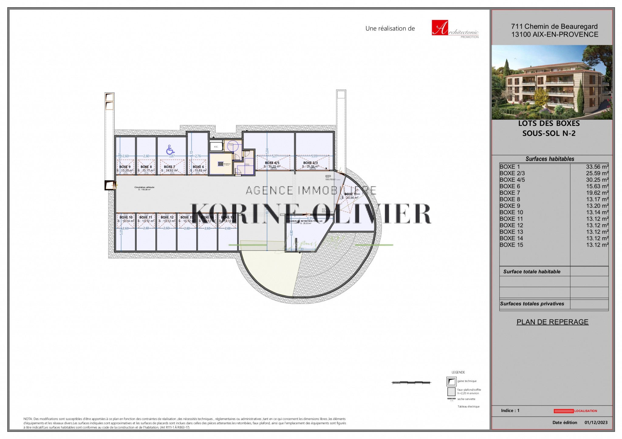 Vente Appartement à Aix-en-Provence 2 pièces