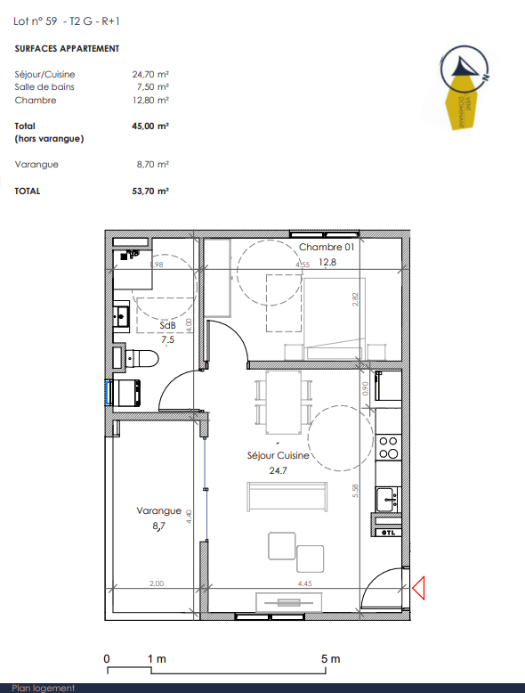 Vente Appartement à Remire-Montjoly 2 pièces