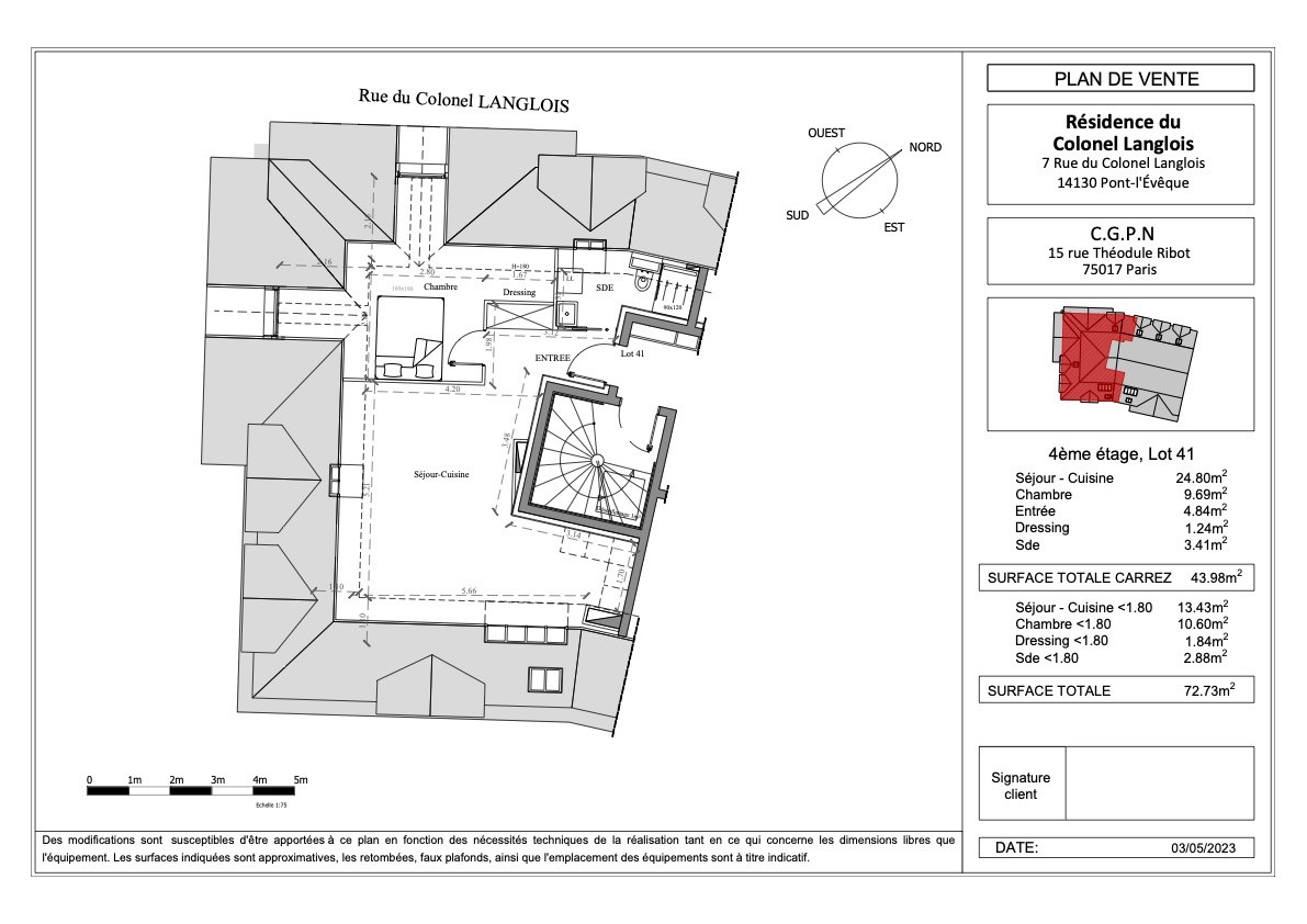 Vente Appartement à Pont-l'Évêque 2 pièces