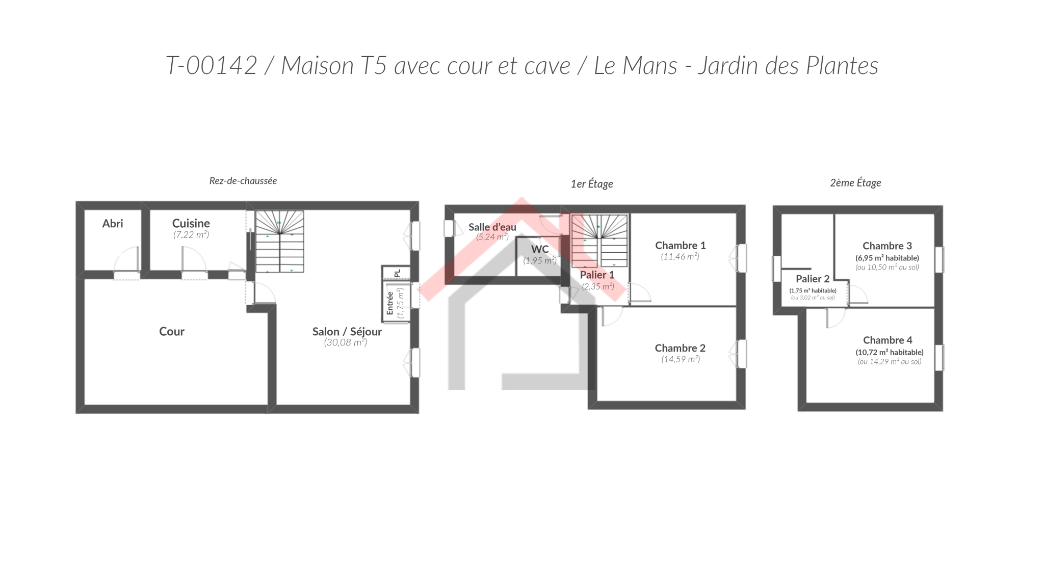 Vente Maison à le Mans 5 pièces