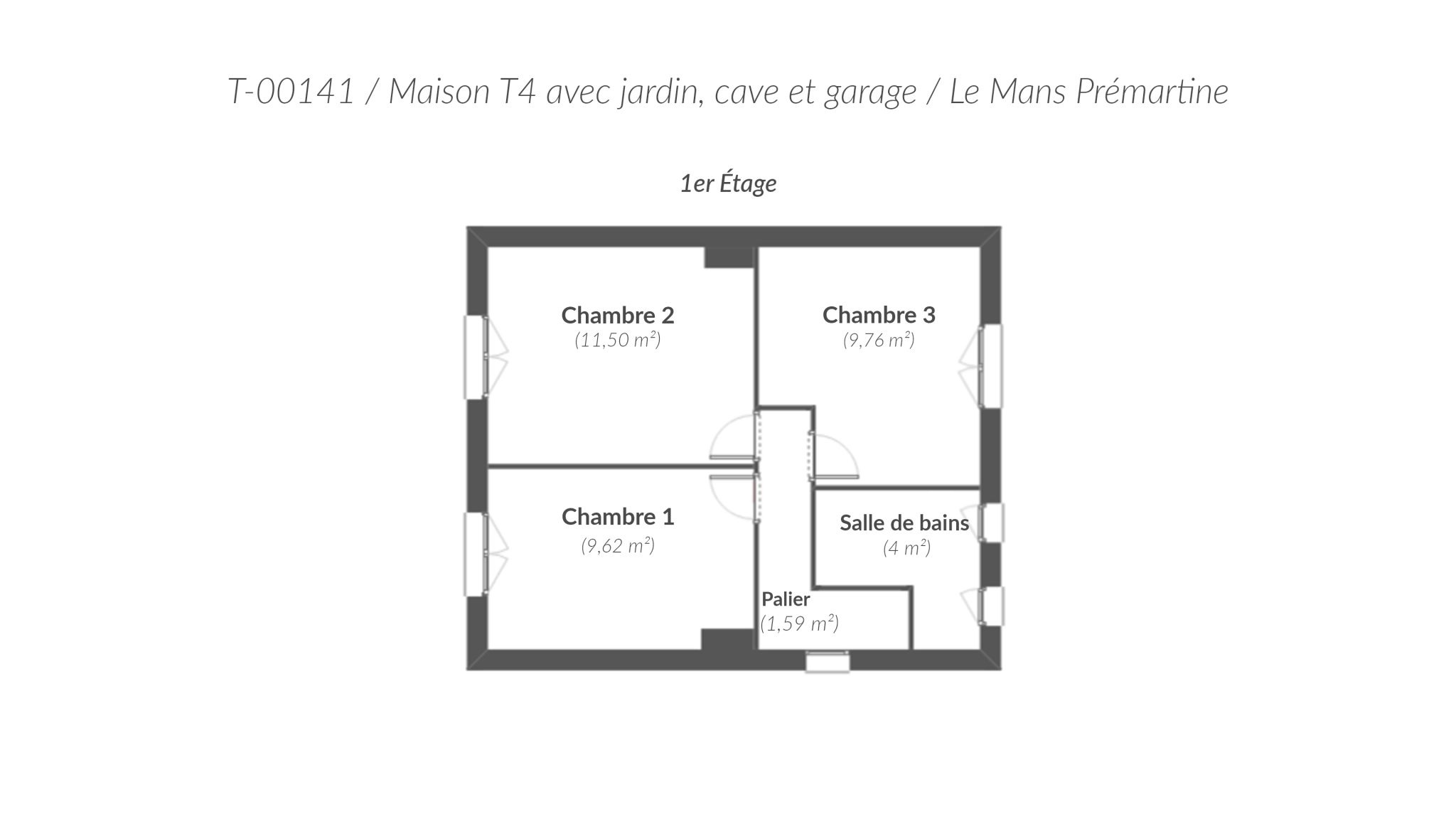 Vente Maison à le Mans 4 pièces