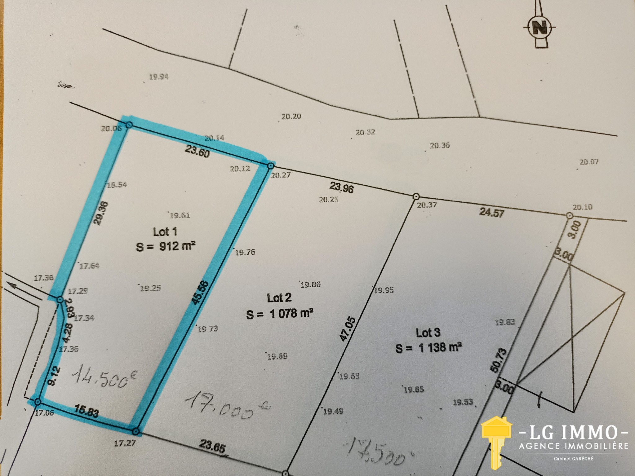 Vente Terrain à Saint-Ciers-du-Taillon 0 pièce