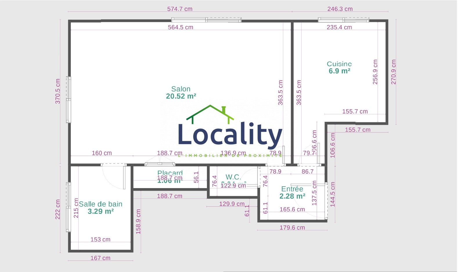 Vente Appartement à Sceaux 2 pièces