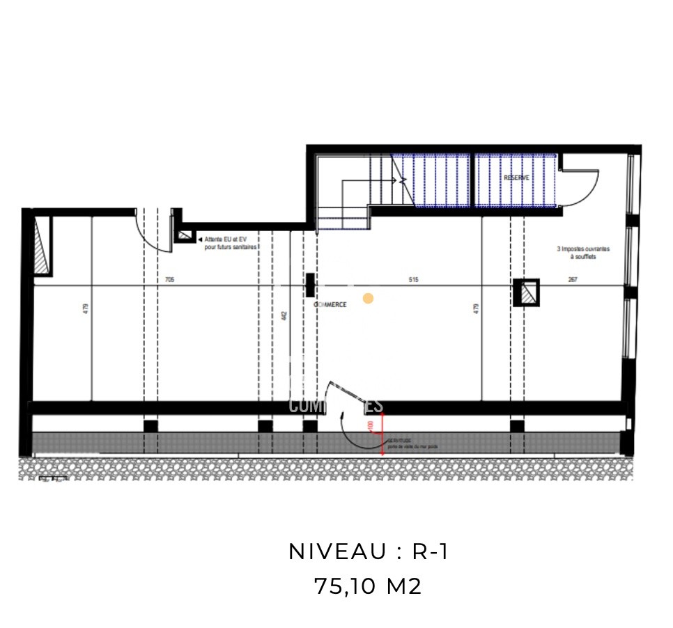 Location Bureau / Commerce à Nantes 0 pièce