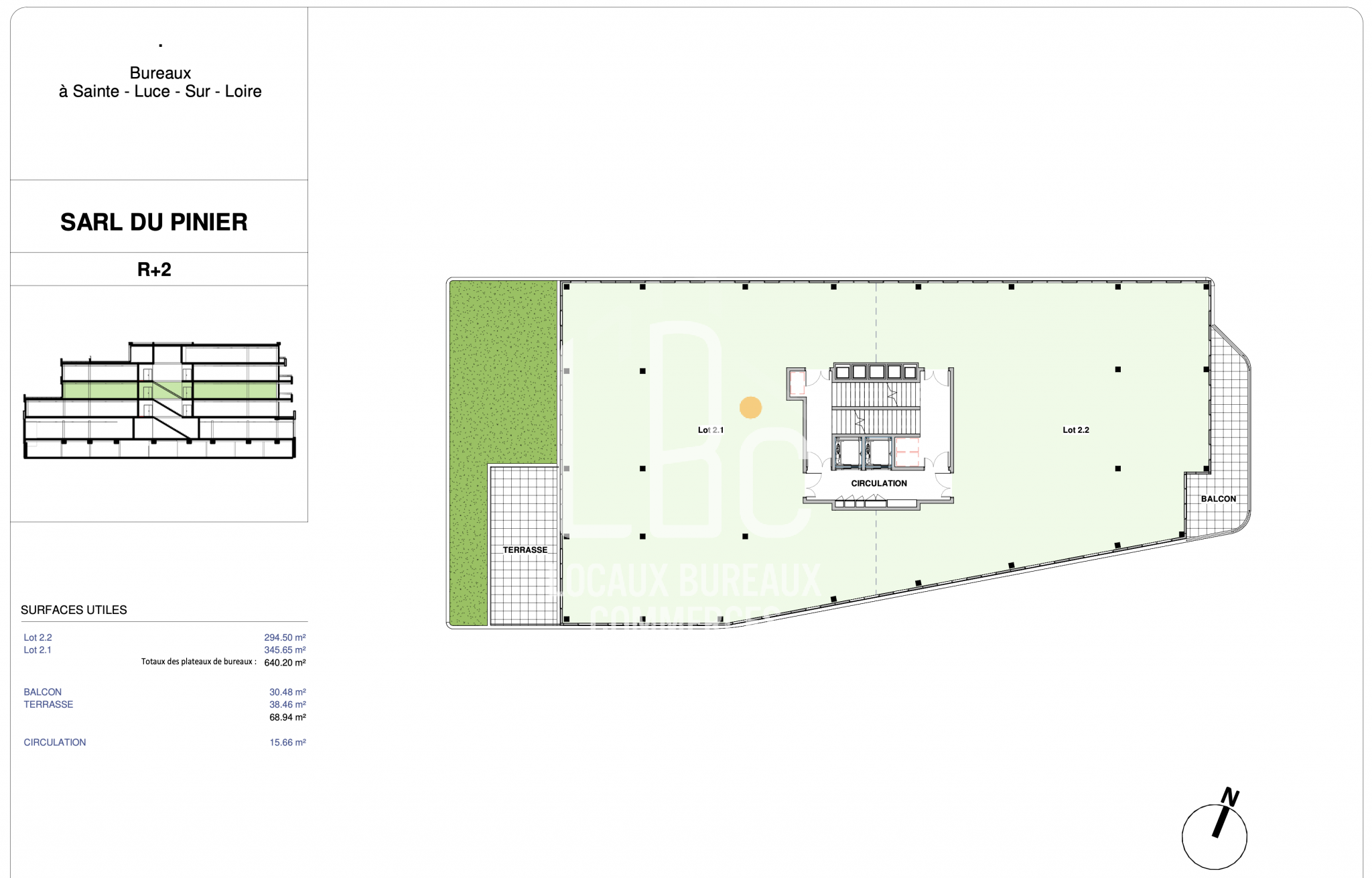 Vente Bureau / Commerce à Sainte-Luce-sur-Loire 0 pièce