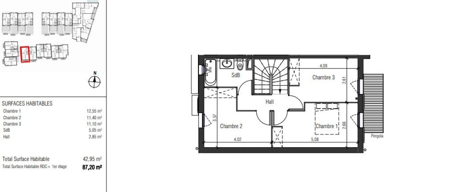 Vente Appartement à Mauguio 4 pièces