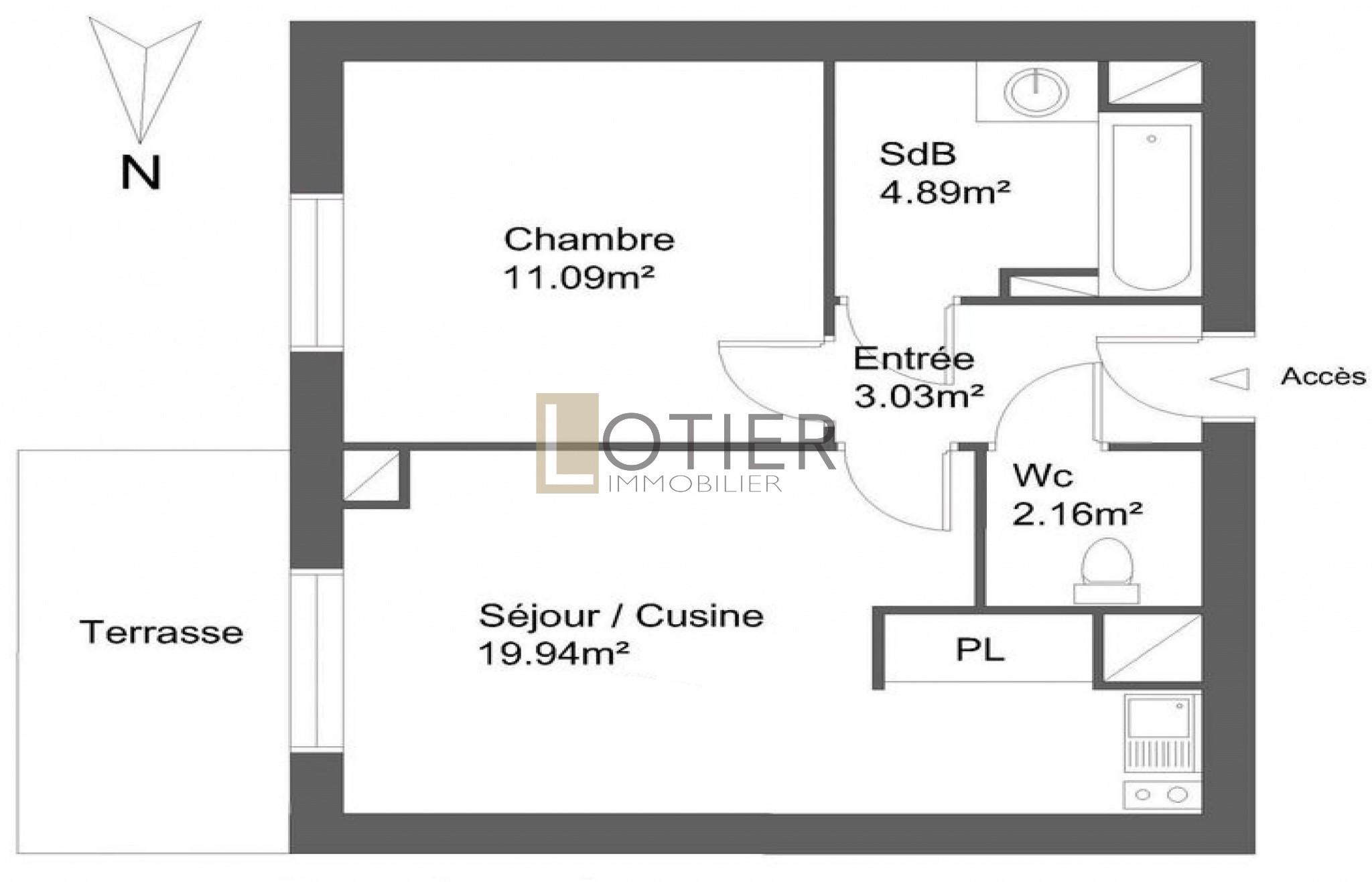 Vente Appartement à Agde 2 pièces