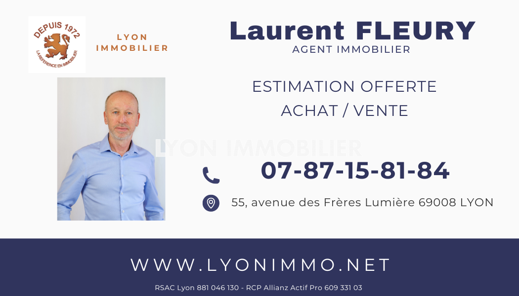 Vente Appartement à Lyon 3e arrondissement 3 pièces