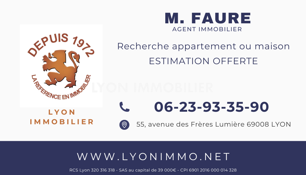 Vente Appartement à Lyon 8e arrondissement 4 pièces