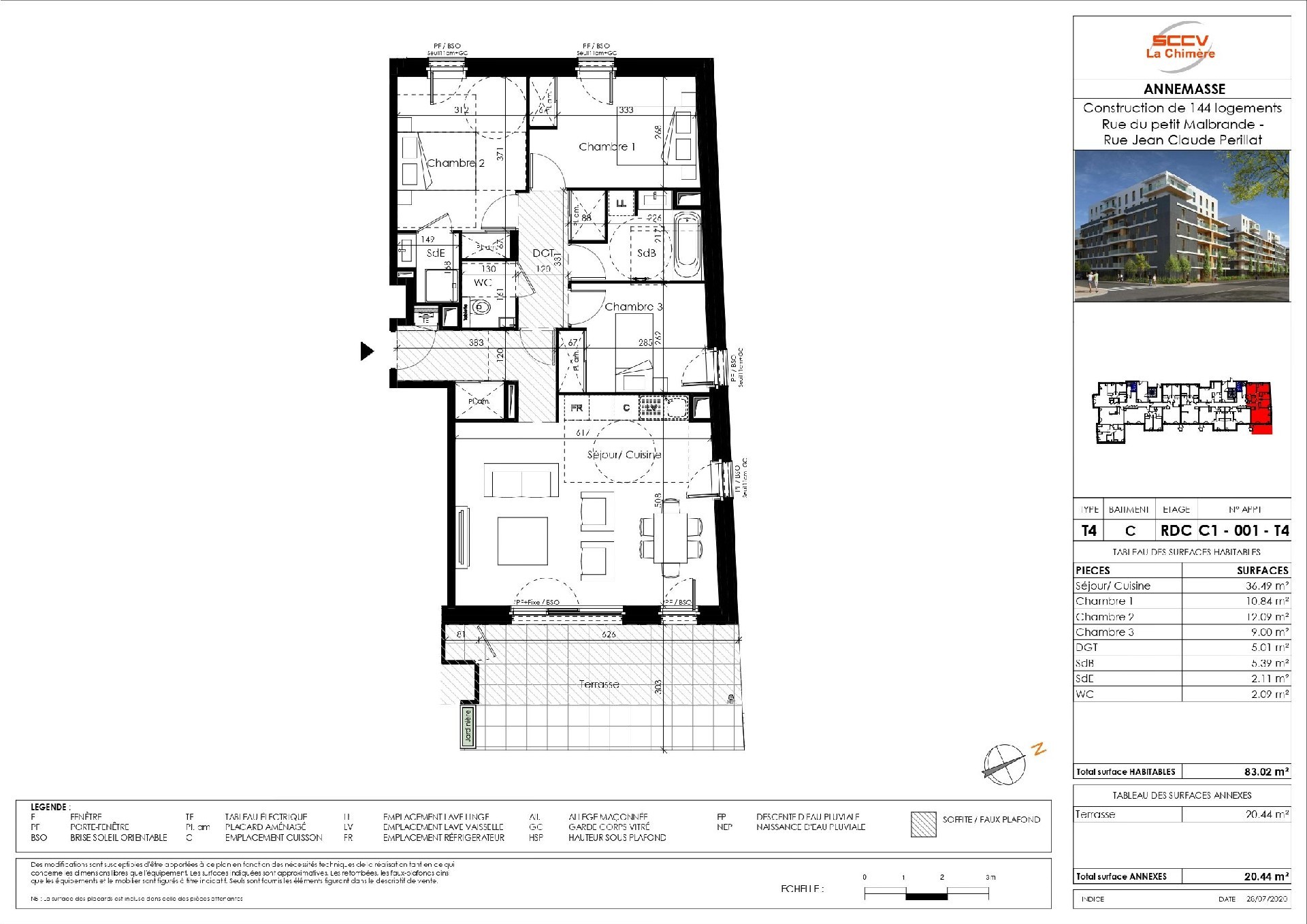 Vente Appartement à Annemasse 4 pièces