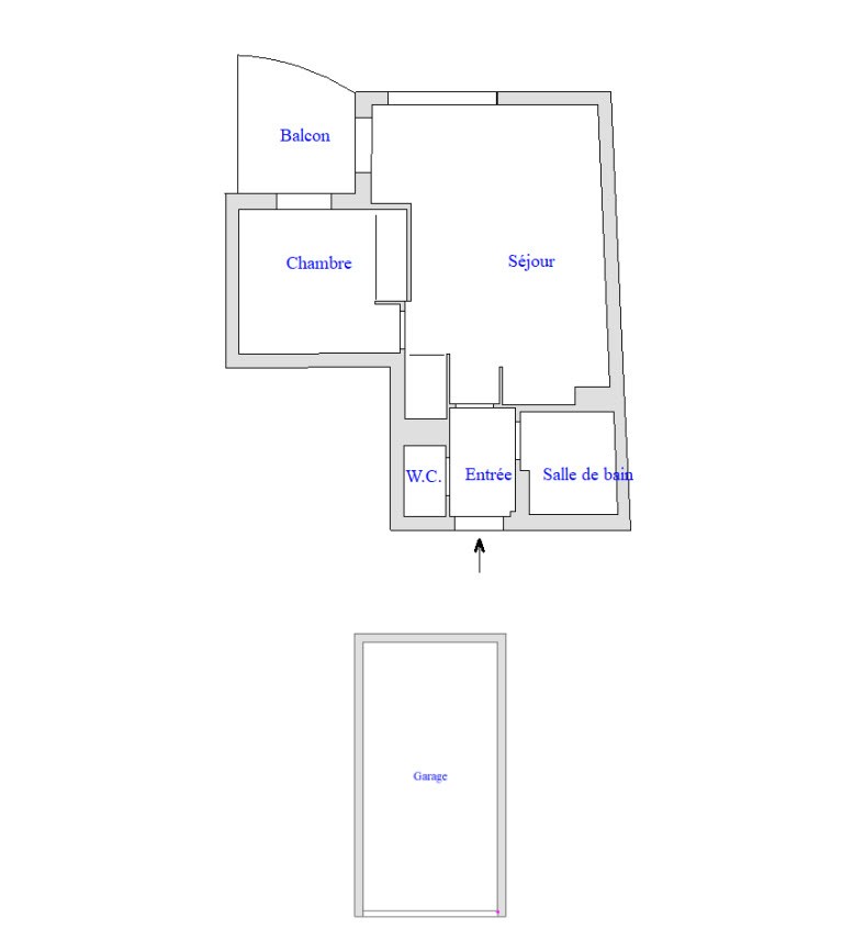 Location Appartement à Cannes 2 pièces