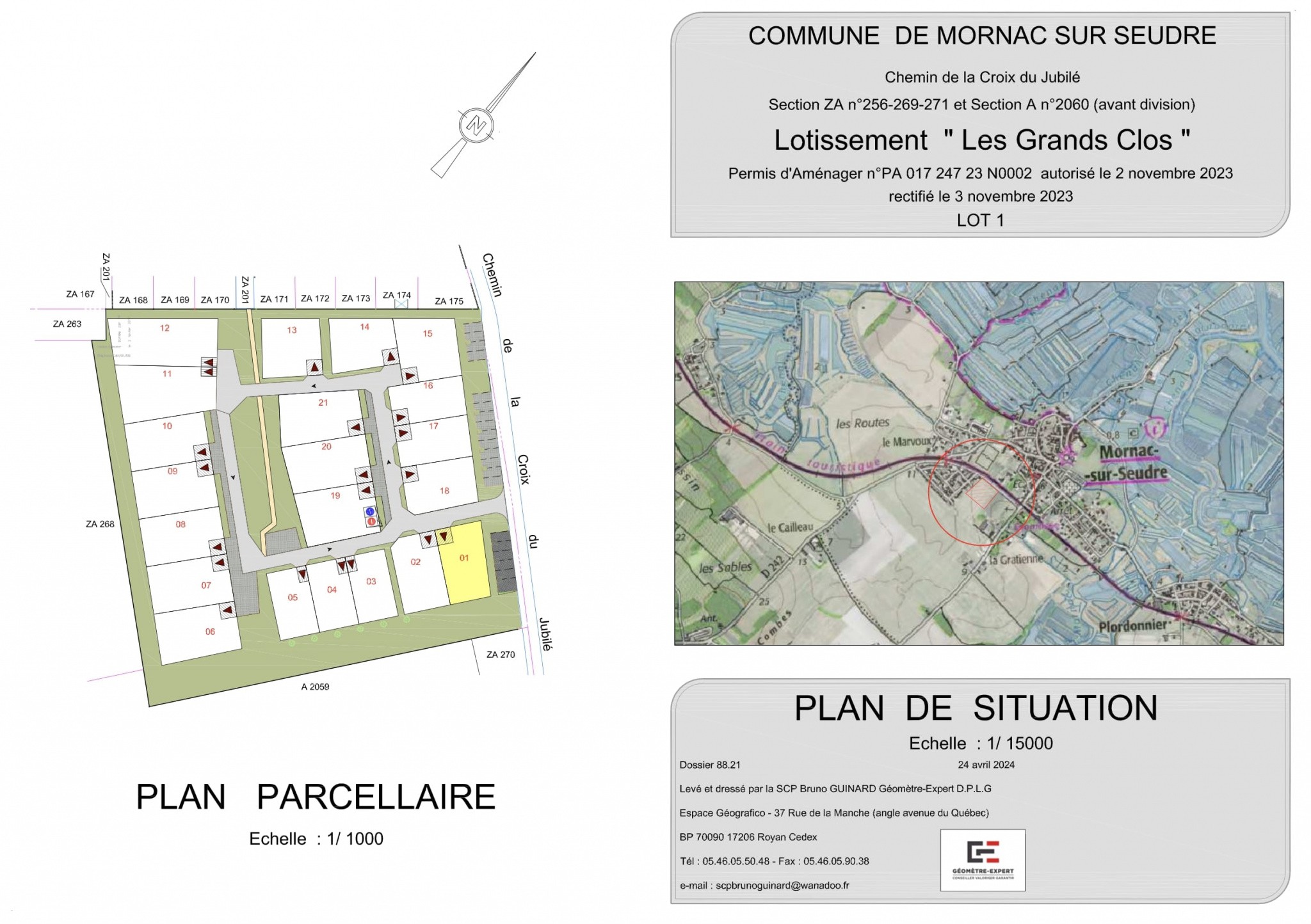 Vente Terrain à Mornac-sur-Seudre 0 pièce