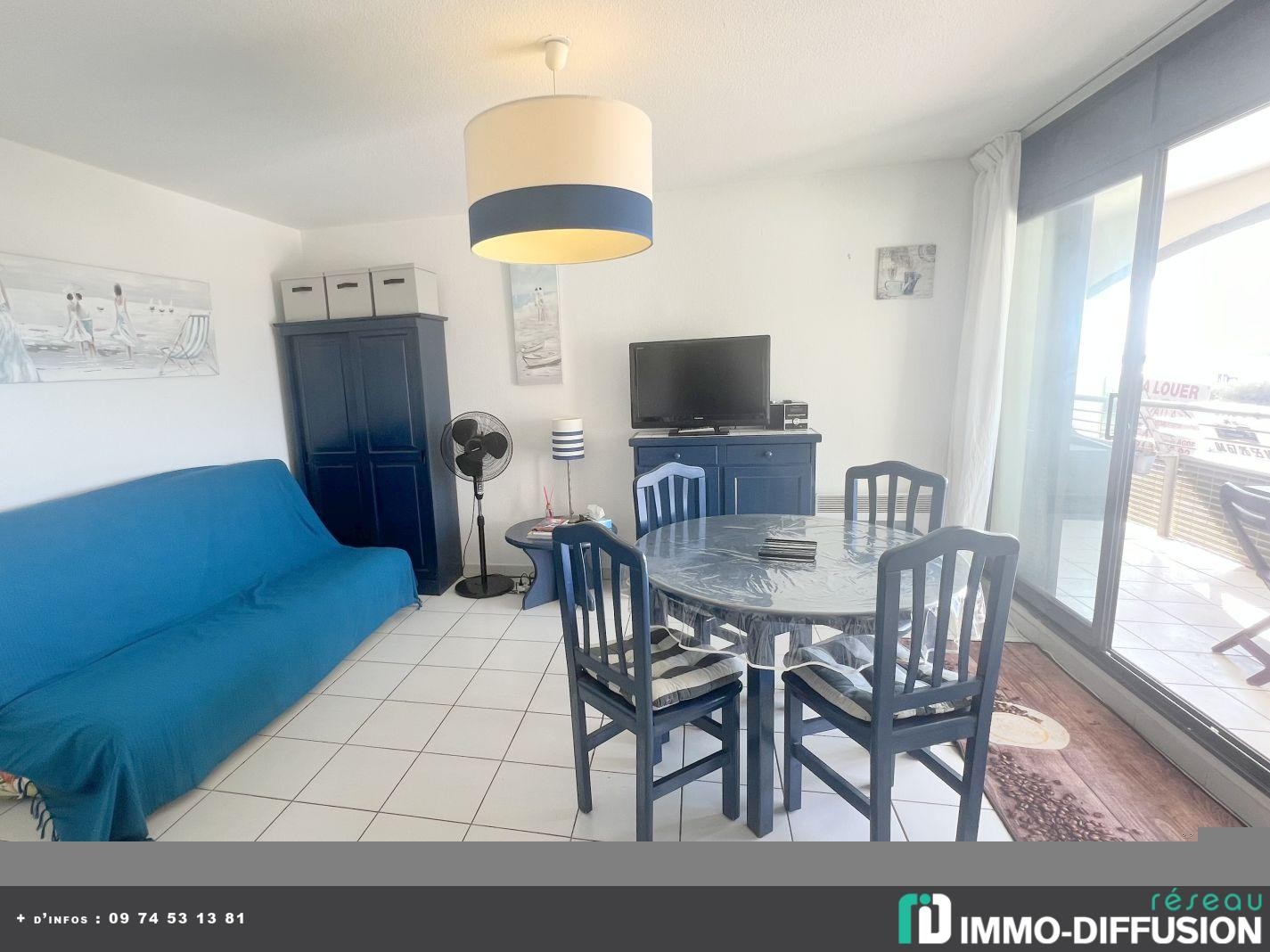 Vente Appartement à Agde 2 pièces