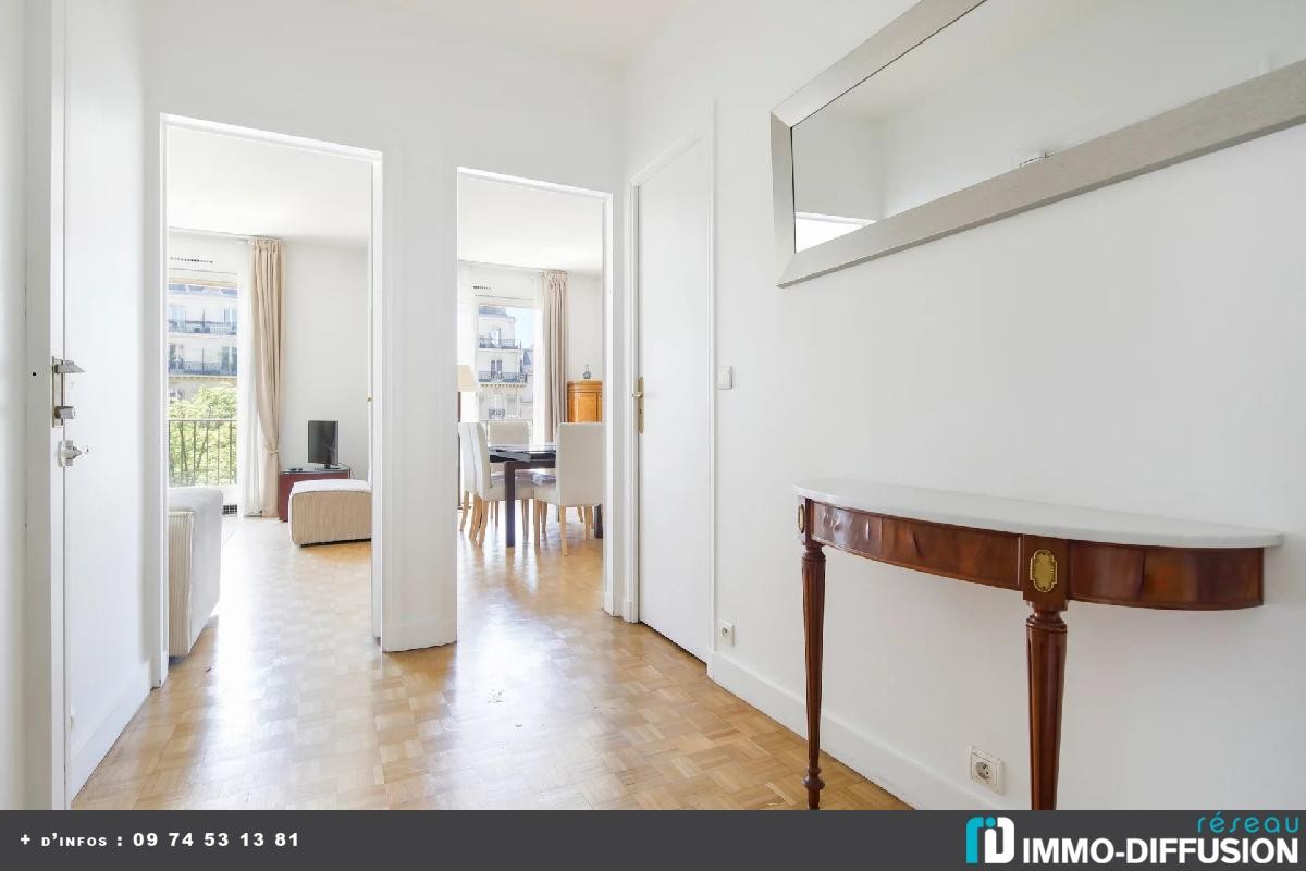 Vente Appartement à Paris Passy 16e arrondissement 3 pièces