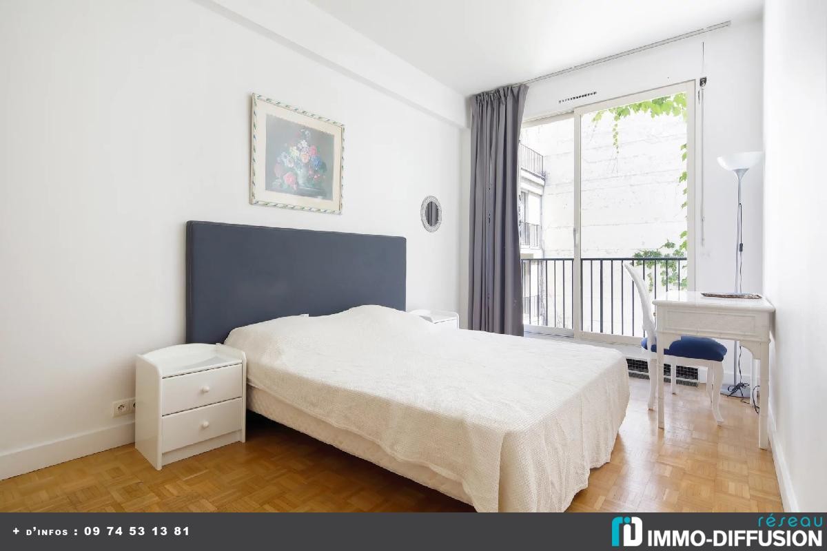 Vente Appartement à Paris Passy 16e arrondissement 3 pièces