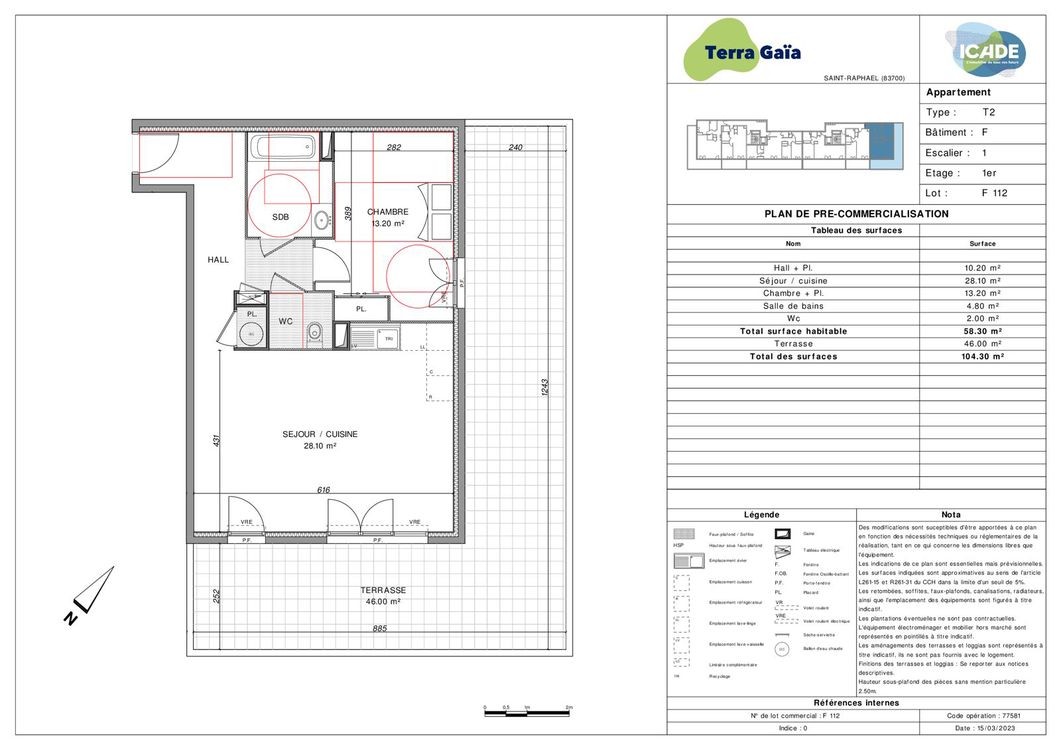 Neuf Appartement à Saint-Raphaël 4 pièces