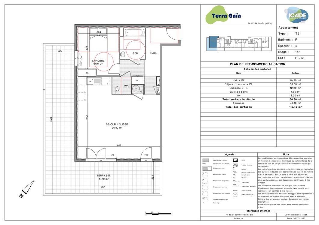 Neuf Appartement à Saint-Raphaël 2 pièces