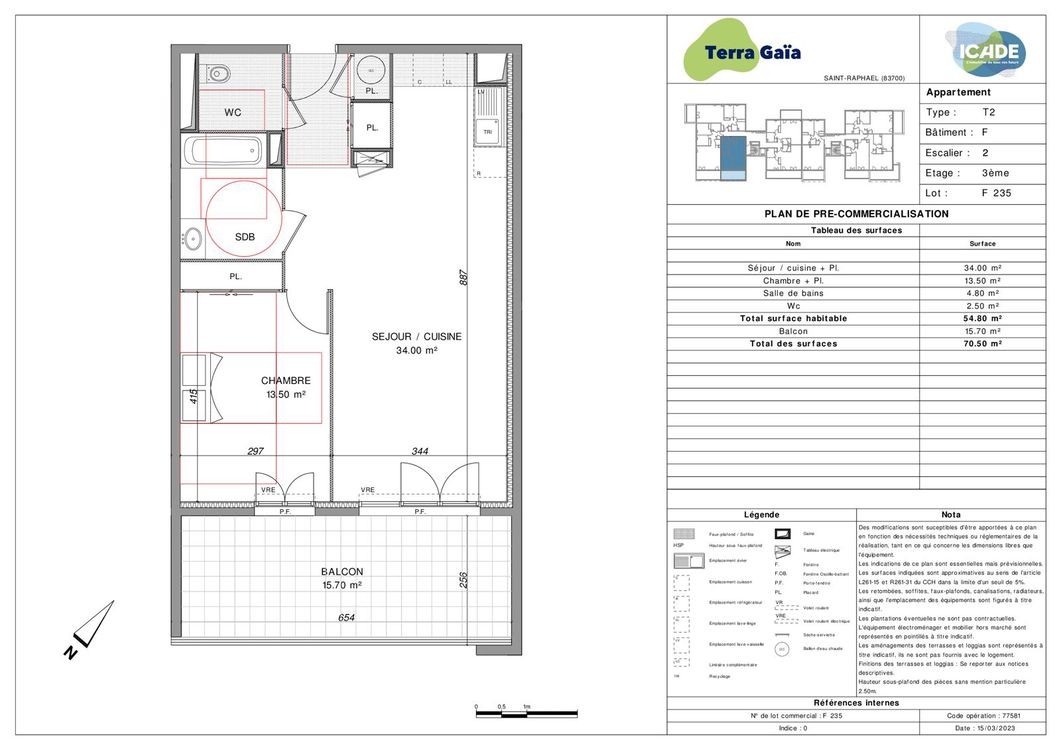 Neuf Appartement à Saint-Raphaël 2 pièces