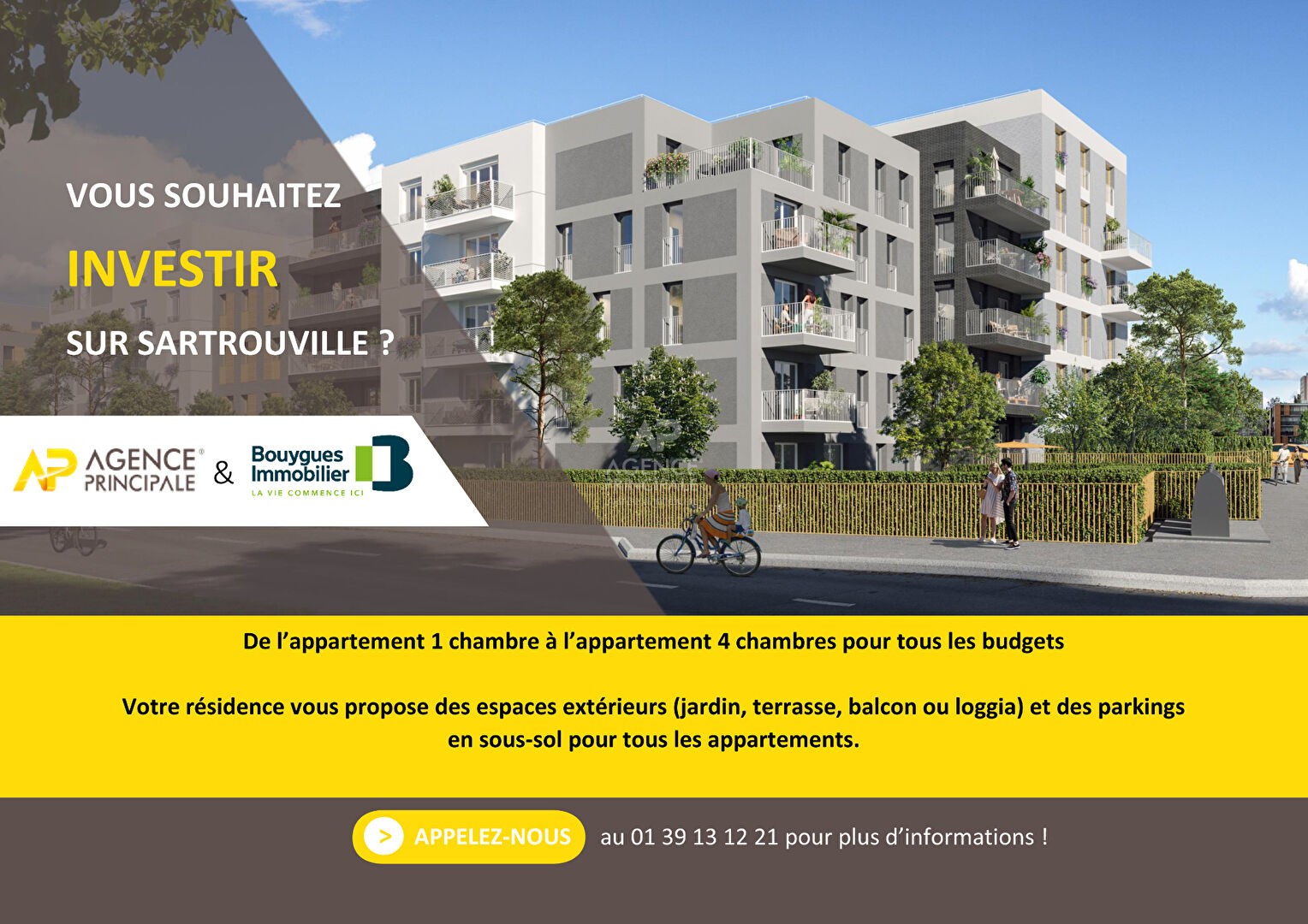 Vente Appartement à Sartrouville 4 pièces