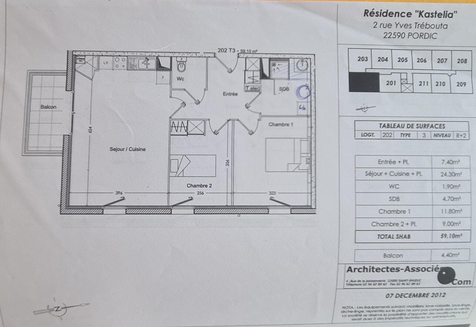 Vente Appartement à Pordic 3 pièces