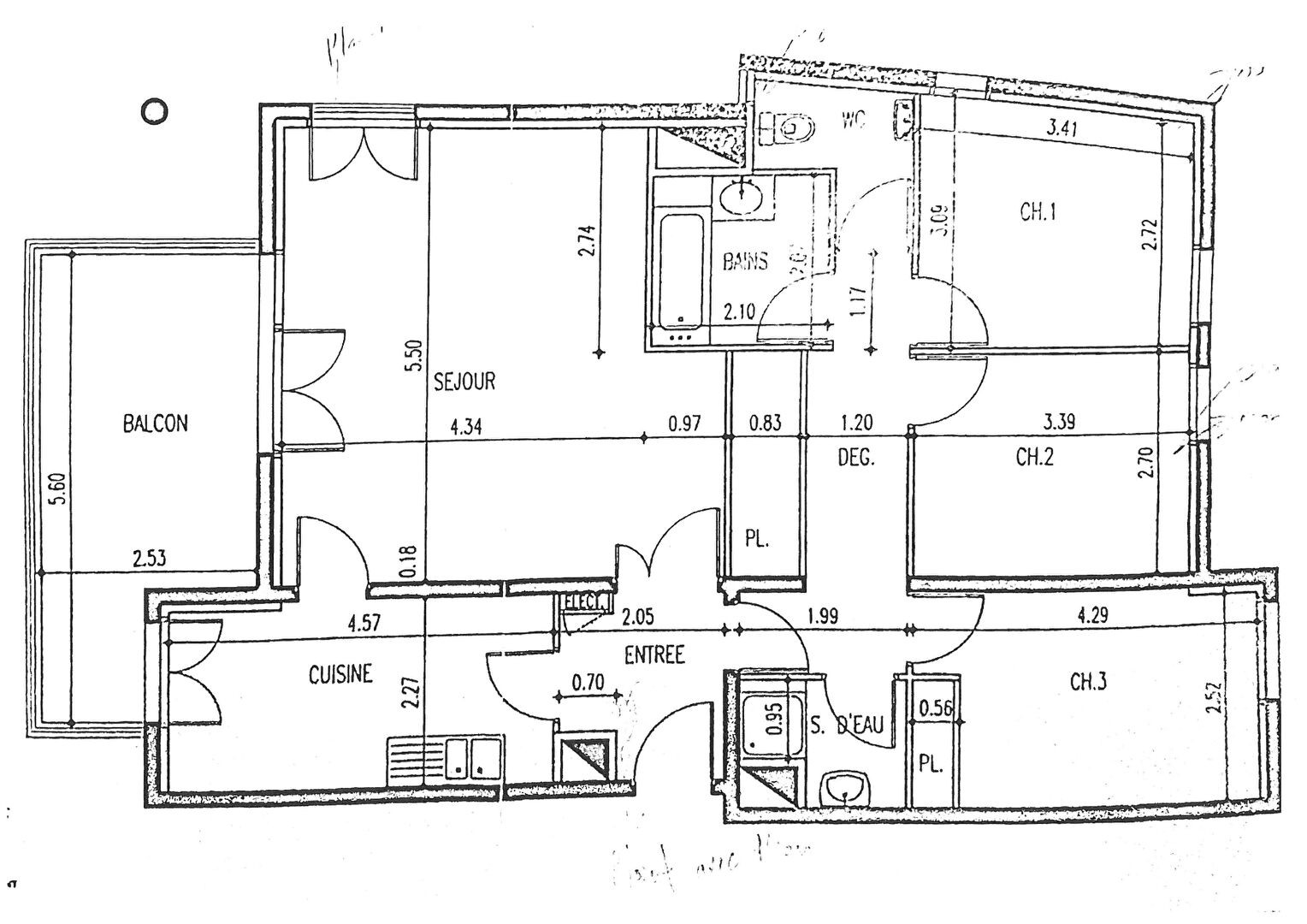 Vente Appartement à Courbevoie 4 pièces