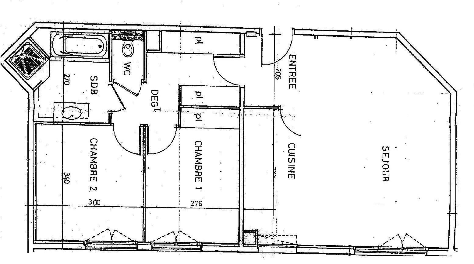 Vente Appartement à Courbevoie 3 pièces