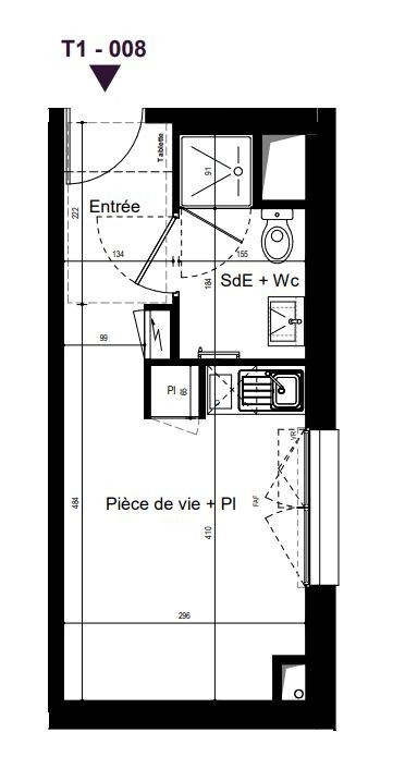 Vente Appartement à Rennes 1 pièce