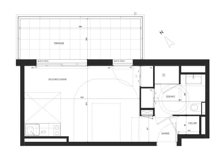 Vente Appartement à Saint-Malo 1 pièce