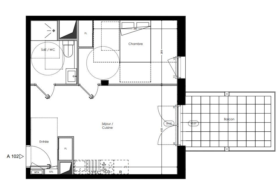 Vente Appartement à le Rheu 2 pièces