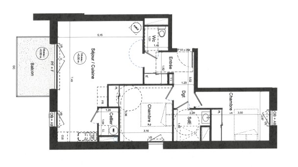 Vente Appartement à Plougonvelin 3 pièces