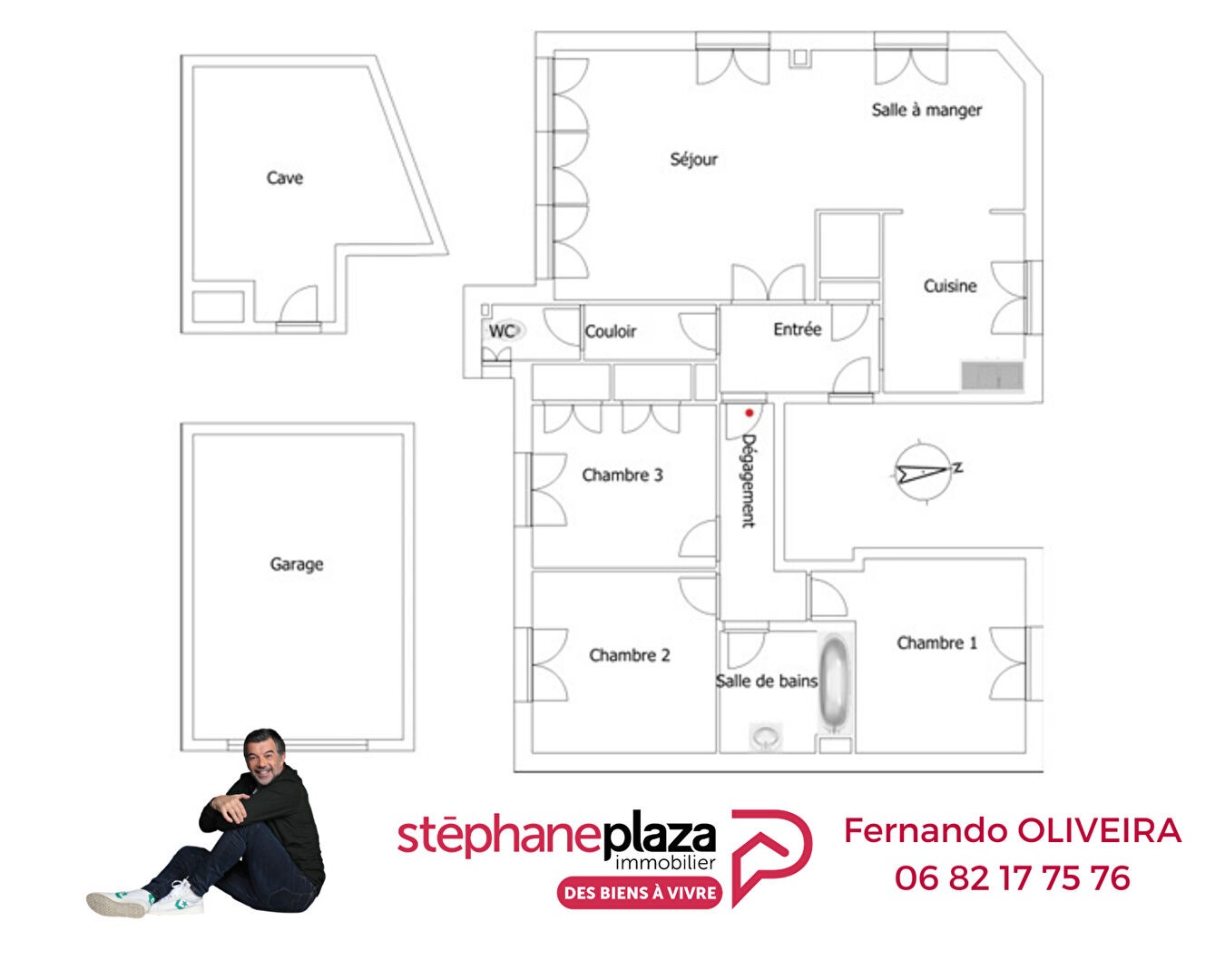 Vente Appartement à Lons-le-Saunier 4 pièces