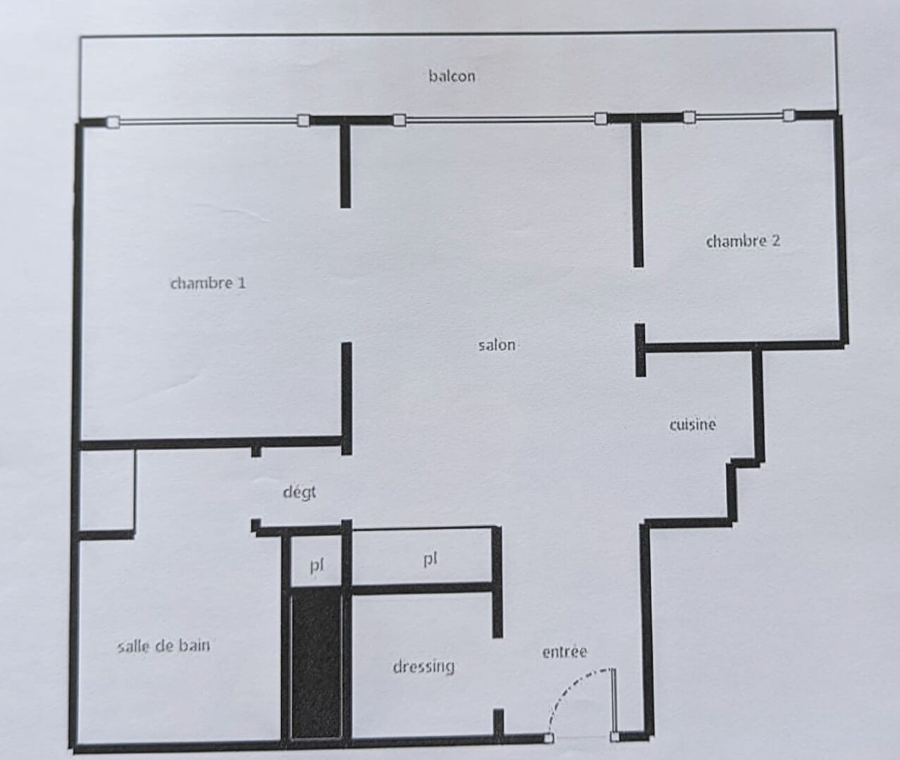 Vente Appartement à Paris Gobelins 13e arrondissement 3 pièces