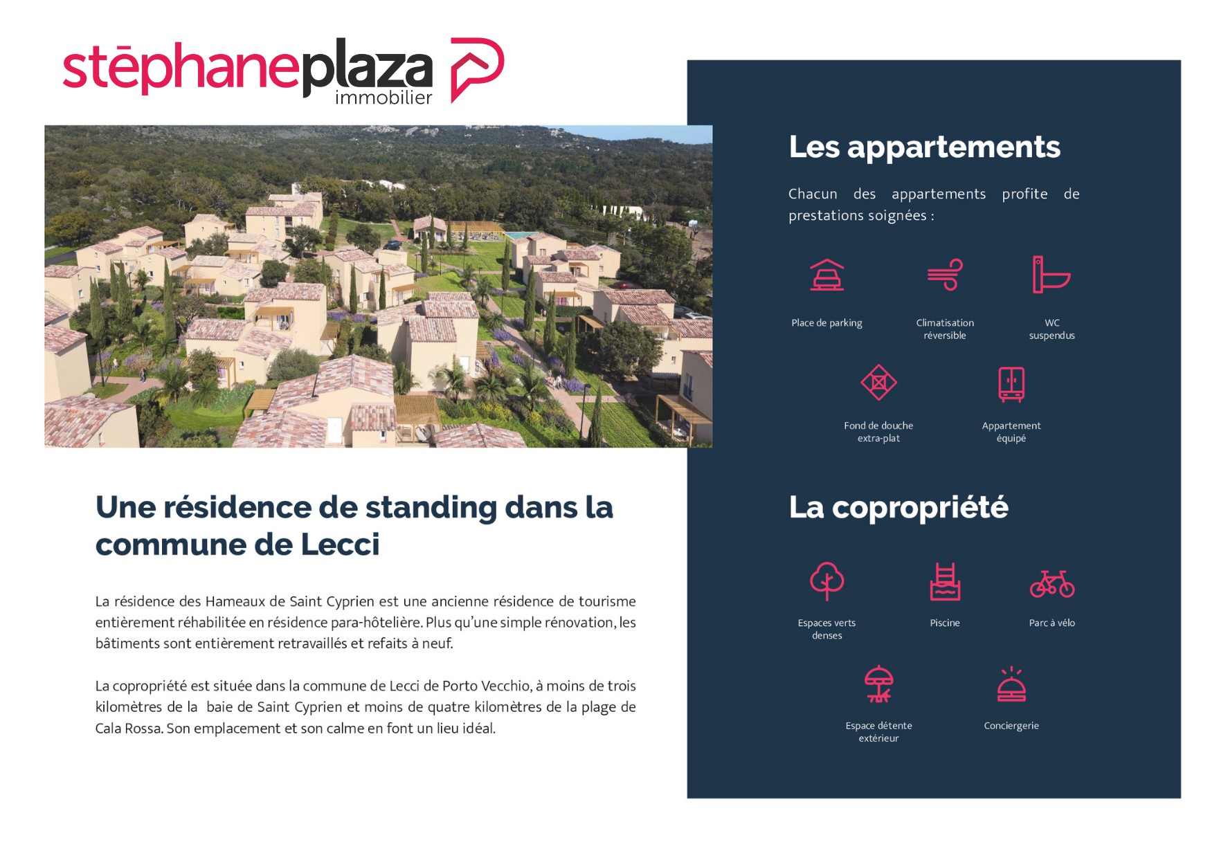 Vente Appartement à Lecci 2 pièces