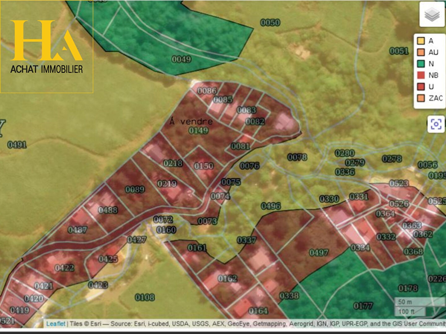 Vente Terrain à Sainte-Suzanne 0 pièce