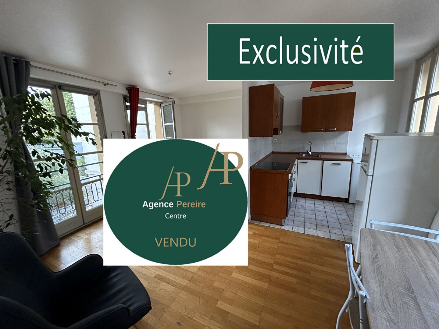 Vente Appartement à Saint-Germain-en-Laye 2 pièces