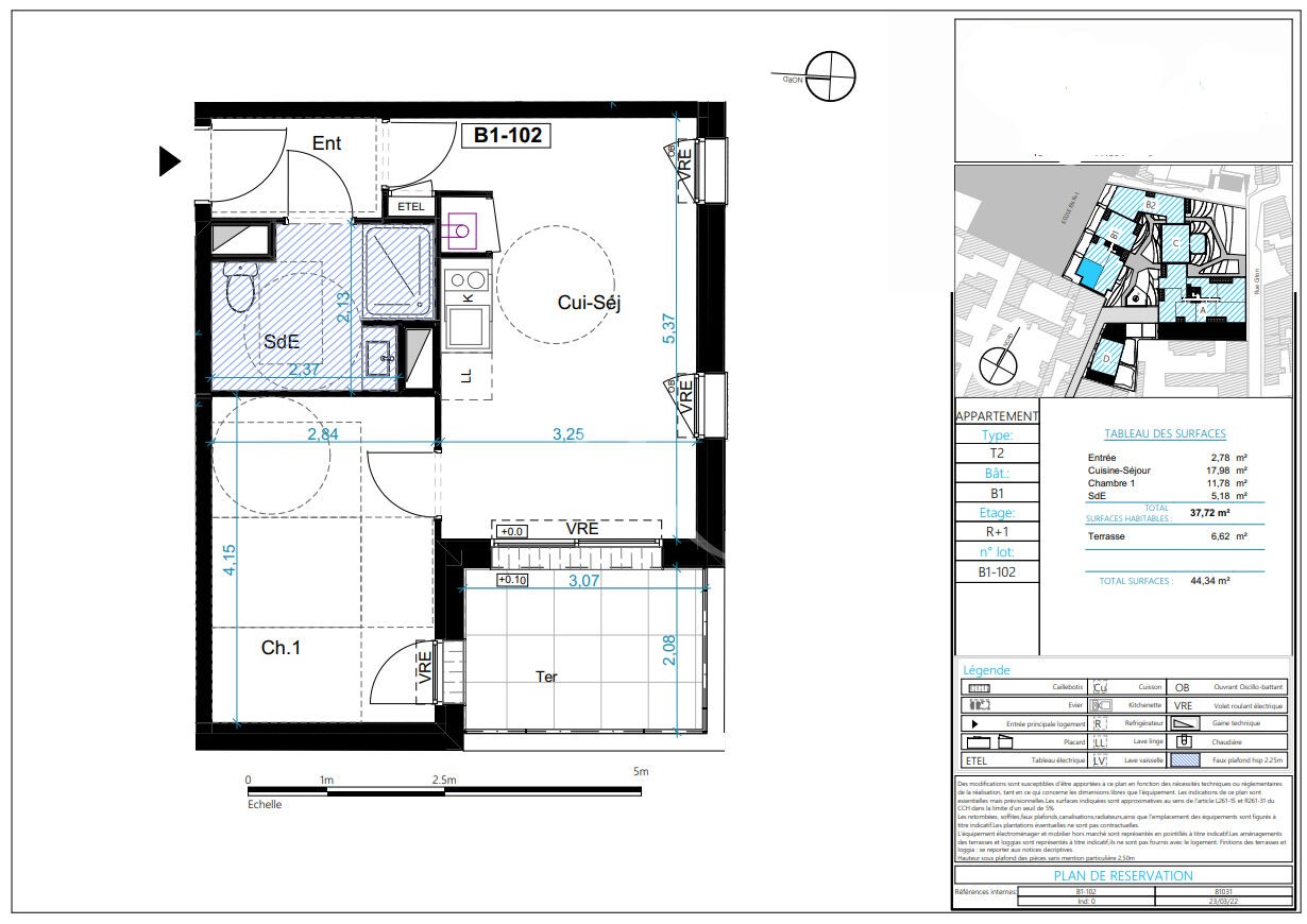 Vente Appartement à Nantes 2 pièces