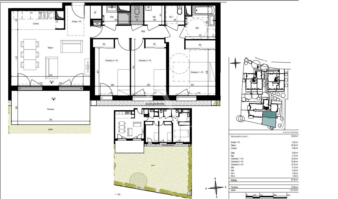 Vente Appartement à la Baule-Escoublac 4 pièces